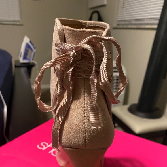 Blush Pink Booties - Picture 3 of 4